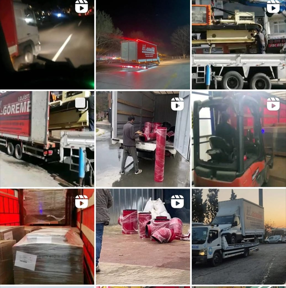 Paletli Yük Taşıma Firması 